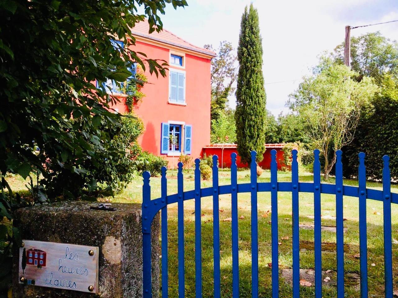 Chambres D'Hotes Les Heures Claires Briennon Exterior foto